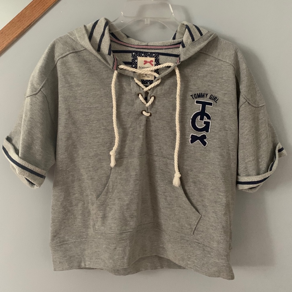 Tommy Hilfiger girl lace up pullover